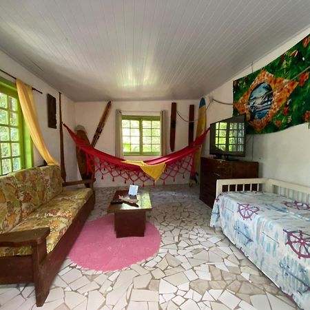 Chalé Privativo à beira do rio Jaguareguava na Mata Atlântica em Bertioga SP Villa Exterior foto